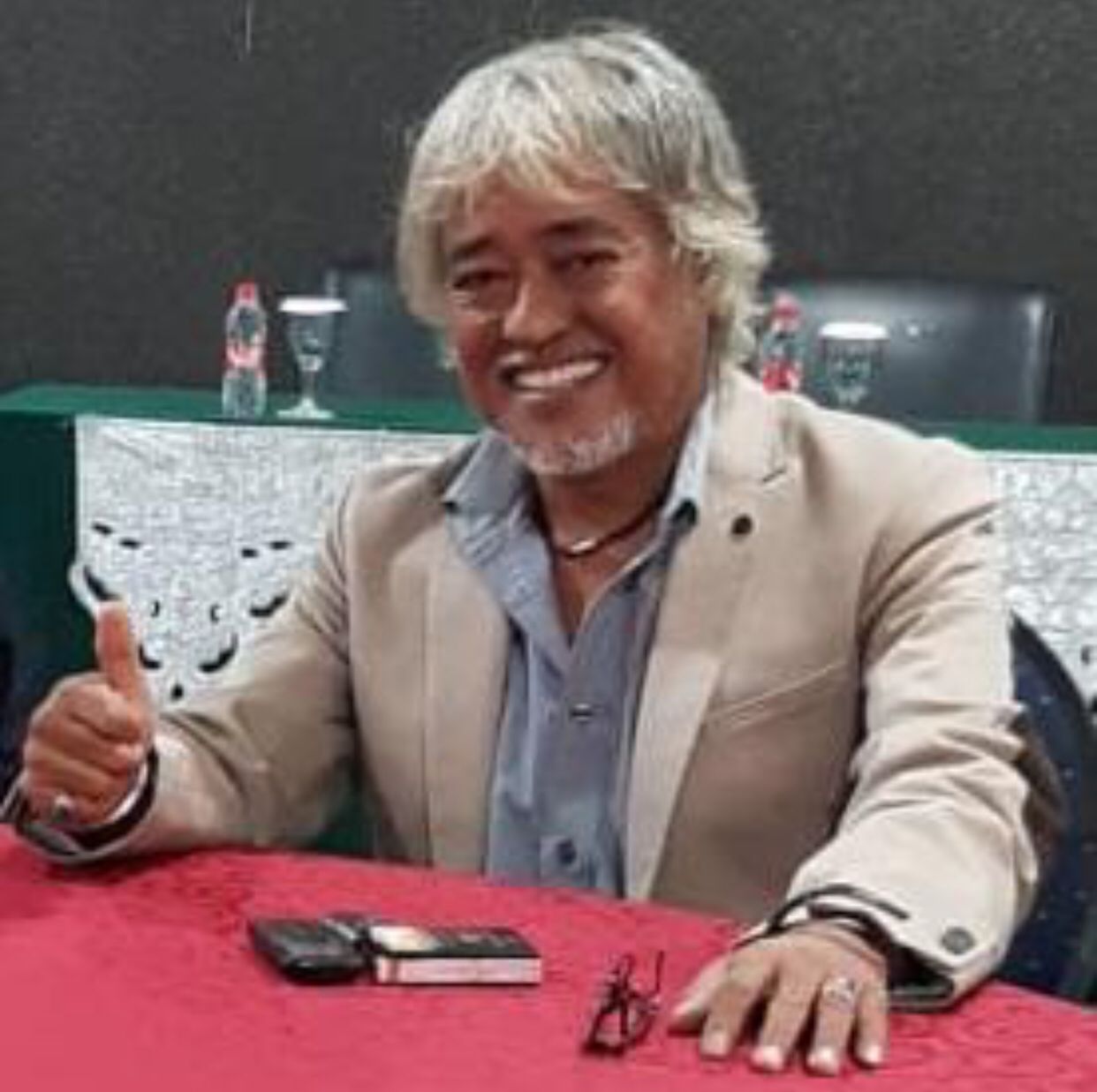 Ganef Amara NL, Pengamat dan Tokoh Politik Asal Kabupaten Muara Enim. (sumber foto : istimewa)