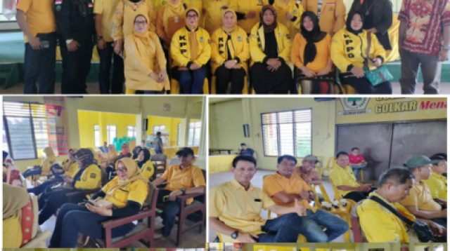 Setelah acara Rapat Koordinasi para pengurus harian dan pimpinan kecamatan yang ada di Kabupaten Muara Enim, lakukan foto bersama