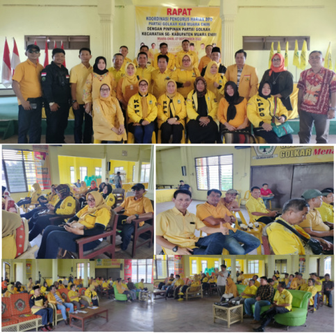 Setelah acara Rapat Koordinasi para pengurus harian dan pimpinan kecamatan yang ada di Kabupaten Muara Enim, lakukan foto bersama Setelah acara Rapat Koordinasi para pengurus harian dan pimpinan kecamatan yang ada di Kabupaten Muara Enim, lakukan foto bersama