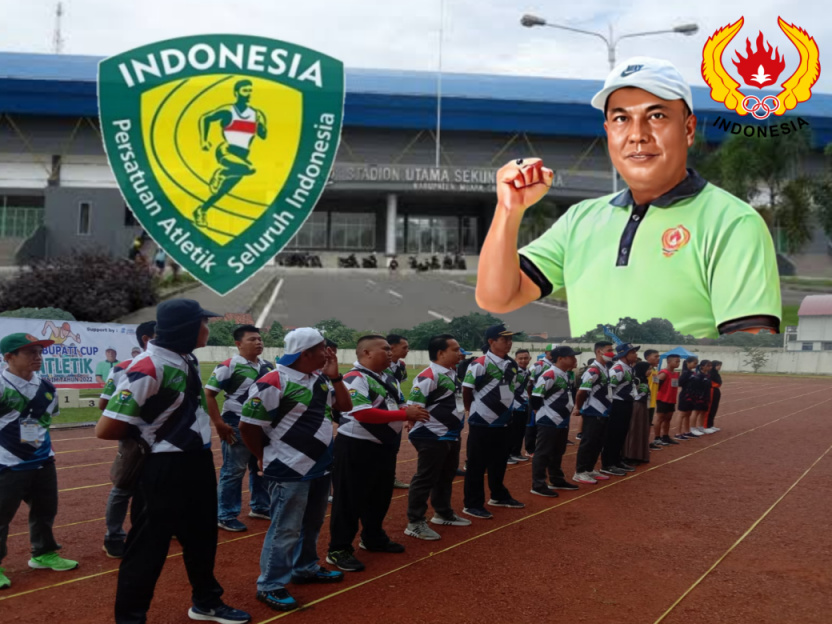 16678824408051 Bertempat di Stadion Sekundang Bara Kabupaten Muara Enim, Kejuaraan Atletik Bupati Cup 2022 resmi dibuka. (Foto : KONI, Editor : Donald)