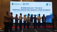 Bimbingan Teknis Penyaluran Pinjaman LPDB bersama Dekopin Sumatera Selatan. (Sbr/Foto : Eem Ibrahim, Editor : Donald)