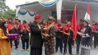 Berlangsung di Siba Center Bukit Asam Desa Lingga Kecamatan Lawang Kidul Kabupaten Muara Enim Sumsel, Kamis (10/11/2022). Baranusa Kabupaten Muara Enim resmi dikukuhkan. (Sbr/foto : Eko, Editor : Donald)